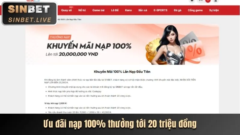 Tỷ lệ trả thưởng cao và hấp dẫn
